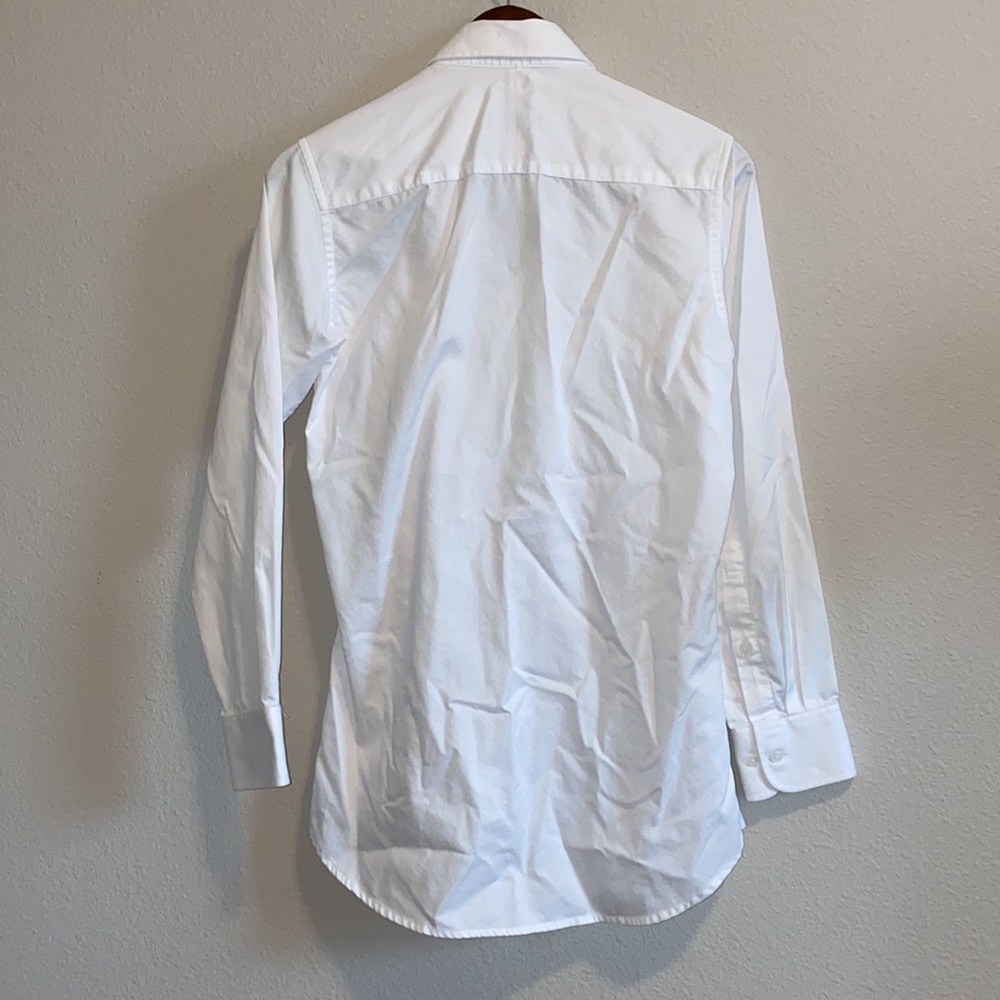 Custom Tailored White Button Down - image 5